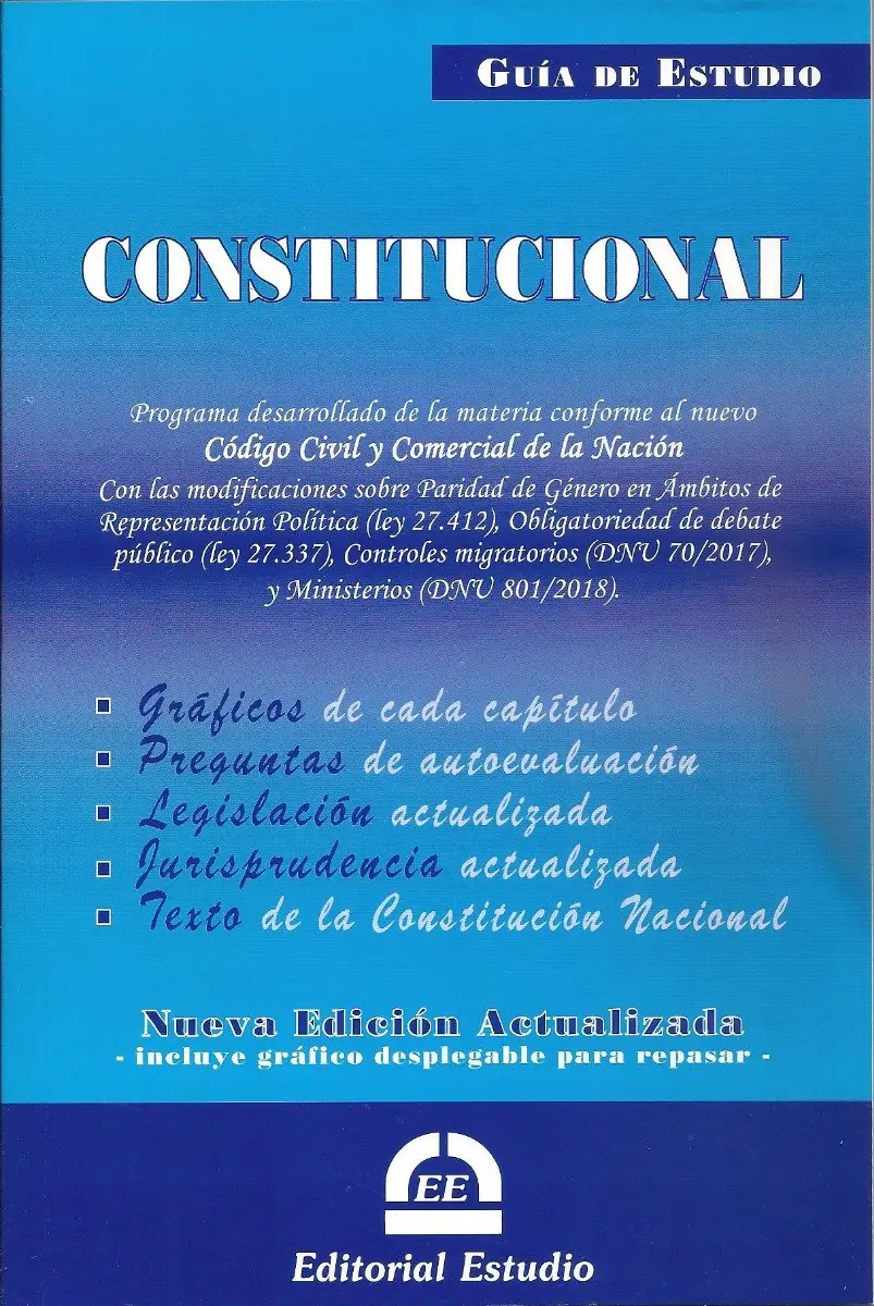 Guía de estudio - Constitucional